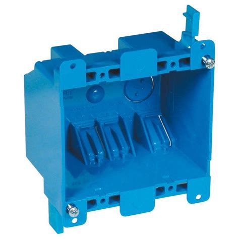 2 gang old work shallow electrical box|3 gang shallow outlet box.